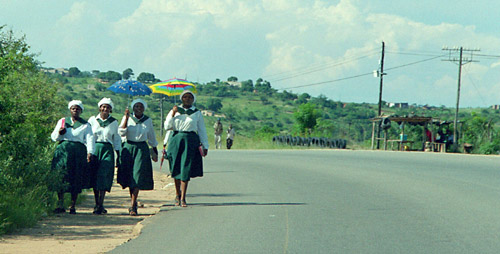 South Africa school girls